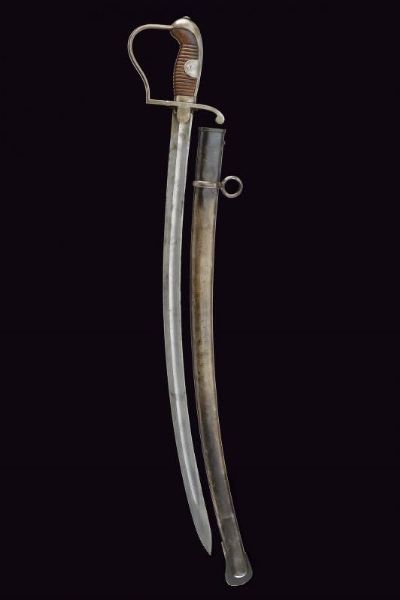 Sciabola da truppa  - Asta La Collezione di Armi Antiche di un Gentiluomo Californiano - Associazione Nazionale - Case d'Asta italiane