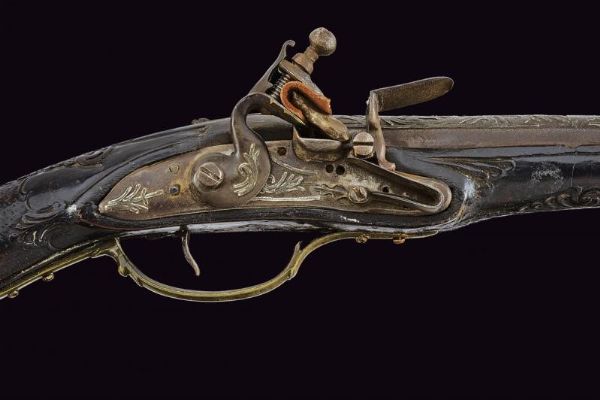 Tromboncino a pietra focaia  - Asta La Collezione di Armi Antiche di un Gentiluomo Californiano - Associazione Nazionale - Case d'Asta italiane