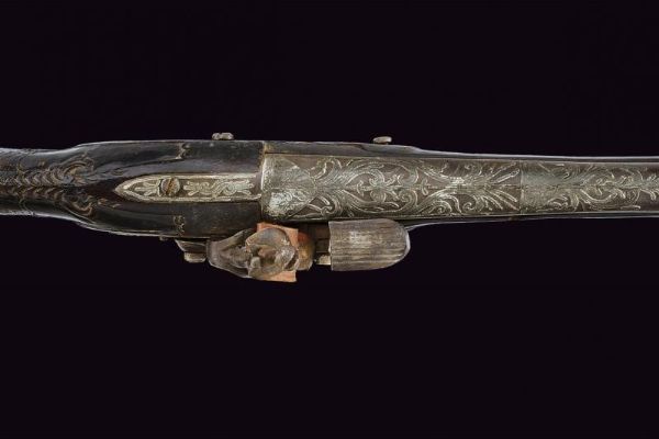 Tromboncino a pietra focaia  - Asta La Collezione di Armi Antiche di un Gentiluomo Californiano - Associazione Nazionale - Case d'Asta italiane