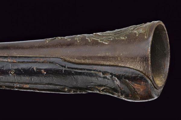 Tromboncino a pietra focaia  - Asta La Collezione di Armi Antiche di un Gentiluomo Californiano - Associazione Nazionale - Case d'Asta italiane