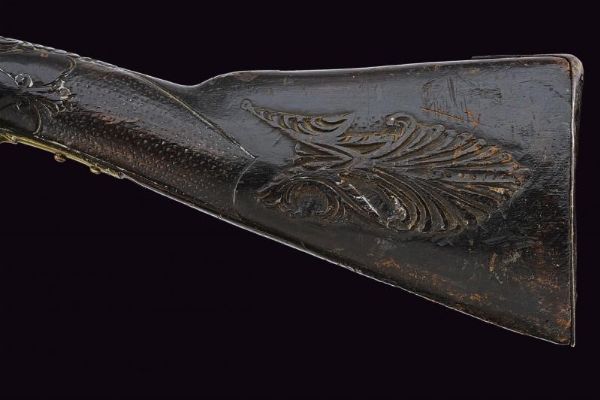 Tromboncino a pietra focaia  - Asta La Collezione di Armi Antiche di un Gentiluomo Californiano - Associazione Nazionale - Case d'Asta italiane