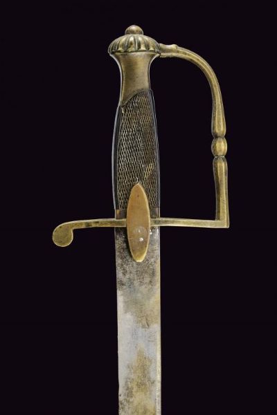 Sciabola per furieri e musicanti della fanteria, mod. 1833  - Asta La Collezione di Armi Antiche di un Gentiluomo Californiano - Associazione Nazionale - Case d'Asta italiane