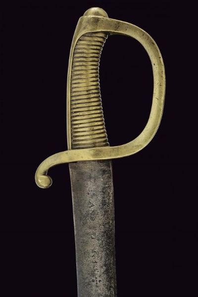 Sabre briquet  - Asta La Collezione di Armi Antiche di un Gentiluomo Californiano - Associazione Nazionale - Case d'Asta italiane