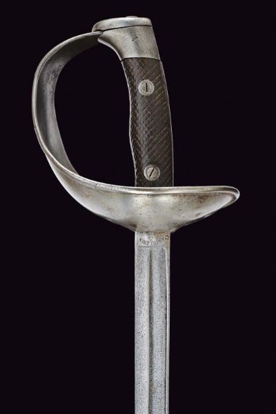 Sciabola da lancieri  - Asta La Collezione di Armi Antiche di un Gentiluomo Californiano - Associazione Nazionale - Case d'Asta italiane