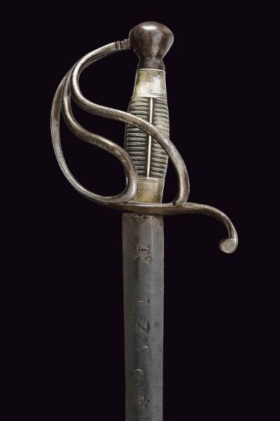 Sciabola da ufficiale coloniale  - Asta La Collezione di Armi Antiche di un Gentiluomo Californiano - Associazione Nazionale - Case d'Asta italiane