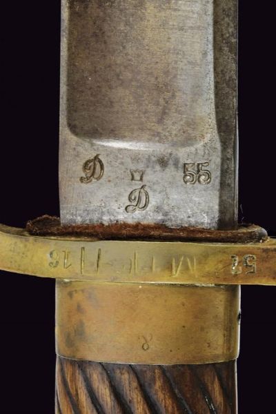 Shasqua da truppa dei dragoni  - Asta La Collezione di Armi Antiche di un Gentiluomo Californiano - Associazione Nazionale - Case d'Asta italiane