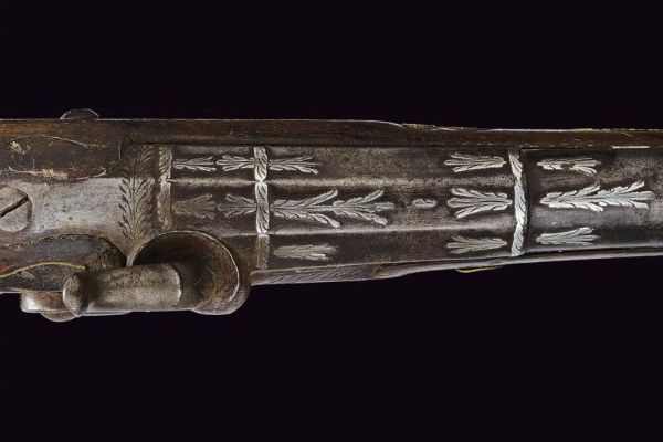 Pistola a luminello  - Asta La Collezione di Armi Antiche di un Gentiluomo Californiano - Associazione Nazionale - Case d'Asta italiane