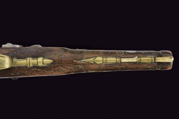 Pistola a luminello  - Asta La Collezione di Armi Antiche di un Gentiluomo Californiano - Associazione Nazionale - Case d'Asta italiane