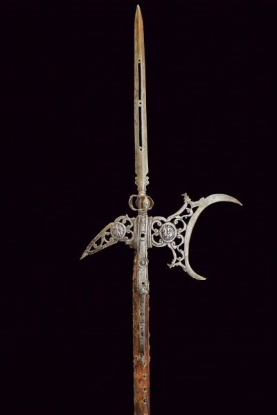 Alabarda  - Asta La Collezione di Armi Antiche di un Gentiluomo Californiano - Associazione Nazionale - Case d'Asta italiane