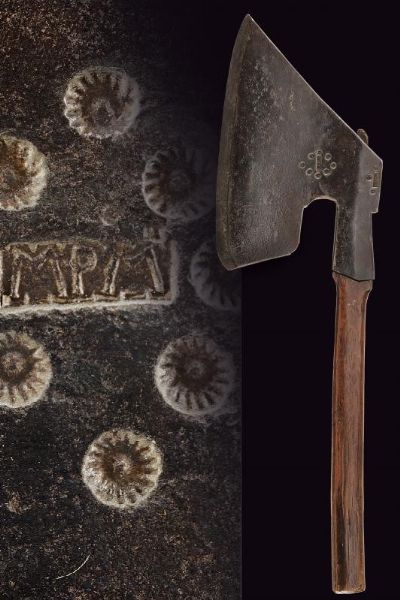 Ascia  - Asta La Collezione di Armi Antiche di un Gentiluomo Californiano - Associazione Nazionale - Case d'Asta italiane