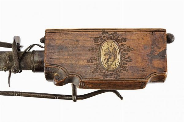 Balestra a pallottole  - Asta La Collezione di Armi Antiche di un Gentiluomo Californiano - Associazione Nazionale - Case d'Asta italiane