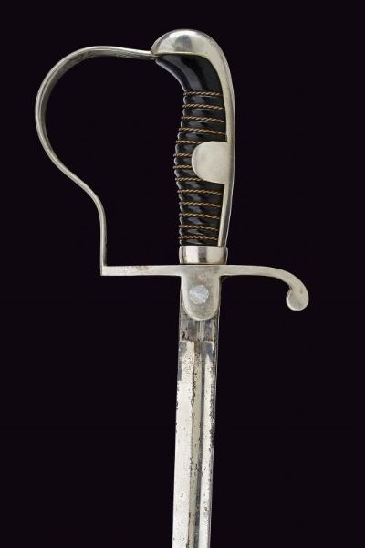 Sciabola da ufficiale  - Asta La Collezione di Armi Antiche di un Gentiluomo Californiano - Associazione Nazionale - Case d'Asta italiane