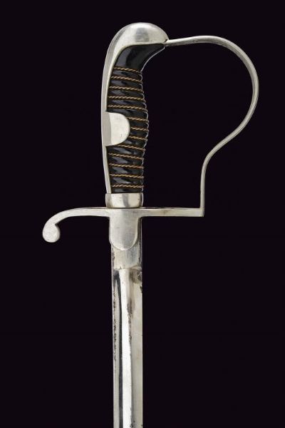 Sciabola da ufficiale  - Asta La Collezione di Armi Antiche di un Gentiluomo Californiano - Associazione Nazionale - Case d'Asta italiane