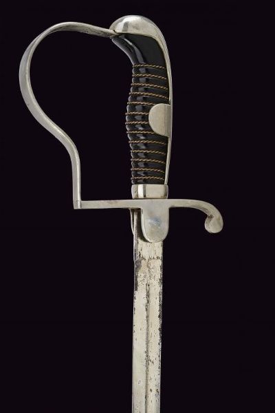 Sciabola da ufficiale  - Asta La Collezione di Armi Antiche di un Gentiluomo Californiano - Associazione Nazionale - Case d'Asta italiane