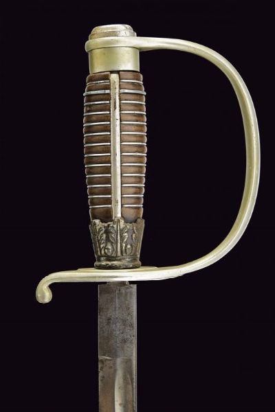 Sciabola da sottufficiale polizia  - Asta La Collezione di Armi Antiche di un Gentiluomo Californiano - Associazione Nazionale - Case d'Asta italiane