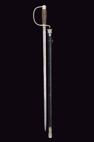 Sciabola da sottufficiale polizia  - Asta La Collezione di Armi Antiche di un Gentiluomo Californiano - Associazione Nazionale - Case d'Asta italiane