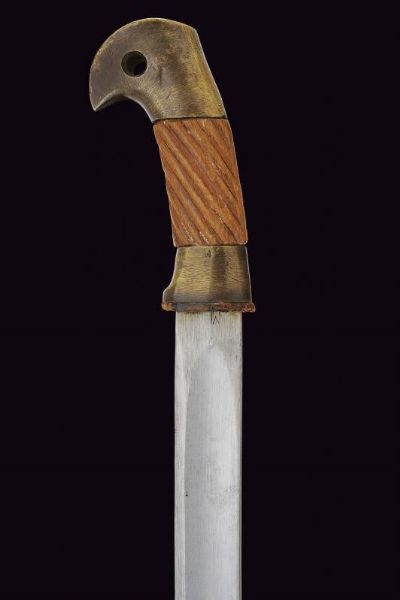 Shasqua militare  mod. 1881 con fodero  - Asta La Collezione di Armi Antiche di un Gentiluomo Californiano - Associazione Nazionale - Case d'Asta italiane