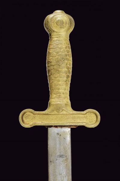 Daga da artiglieria (replica)  - Asta La Collezione di Armi Antiche di un Gentiluomo Californiano - Associazione Nazionale - Case d'Asta italiane