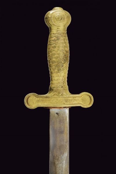 Daga da artiglieria (replica)  - Asta La Collezione di Armi Antiche di un Gentiluomo Californiano - Associazione Nazionale - Case d'Asta italiane