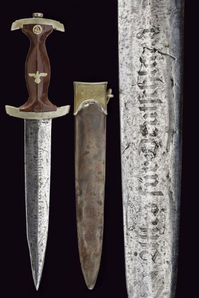 Daga delle SA Mod. 1933 (replica)  - Asta La Collezione di Armi Antiche di un Gentiluomo Californiano - Associazione Nazionale - Case d'Asta italiane