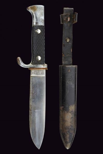 Coltello della HJ  - Asta La Collezione di Armi Antiche di un Gentiluomo Californiano - Associazione Nazionale - Case d'Asta italiane