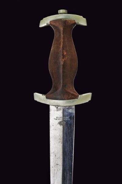 Daga delle SA Mod. 1933  - Asta La Collezione di Armi Antiche di un Gentiluomo Californiano - Associazione Nazionale - Case d'Asta italiane