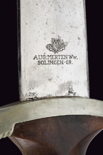 Daga delle SA Mod. 1933  - Asta La Collezione di Armi Antiche di un Gentiluomo Californiano - Associazione Nazionale - Case d'Asta italiane