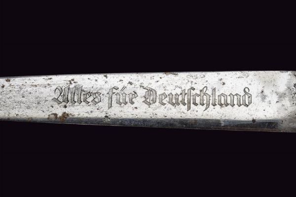 Daga delle SA Mod. 1933  - Asta La Collezione di Armi Antiche di un Gentiluomo Californiano - Associazione Nazionale - Case d'Asta italiane