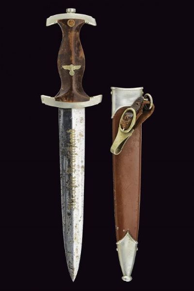 Daga delle SA Mod. 1933  - Asta La Collezione di Armi Antiche di un Gentiluomo Californiano - Associazione Nazionale - Case d'Asta italiane