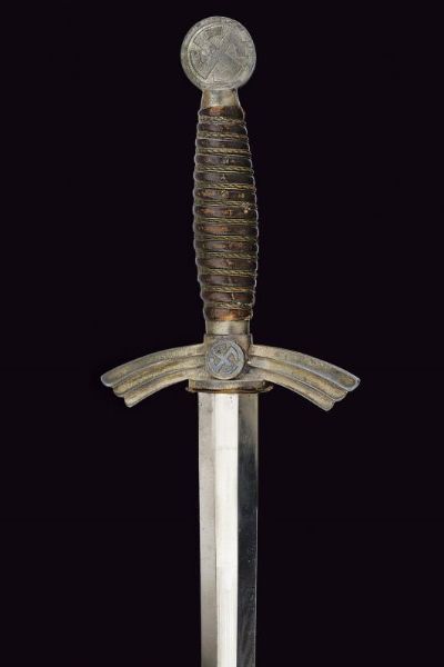 Pugnale da ufficiale di aviazione mod. 1934  - Asta La Collezione di Armi Antiche di un Gentiluomo Californiano - Associazione Nazionale - Case d'Asta italiane