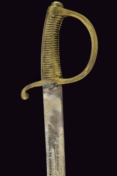 Lotto di due sabre briquet (repliche)  - Asta La Collezione di Armi Antiche di un Gentiluomo Californiano - Associazione Nazionale - Case d'Asta italiane