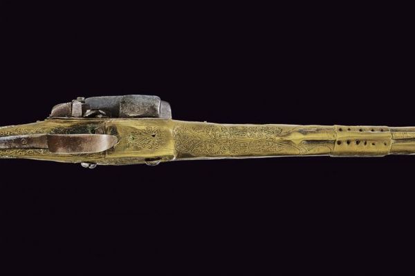 Pistola a pietra focaia alla morlacca  - Asta La Collezione di Armi Antiche di un Gentiluomo Californiano - Associazione Nazionale - Case d'Asta italiane