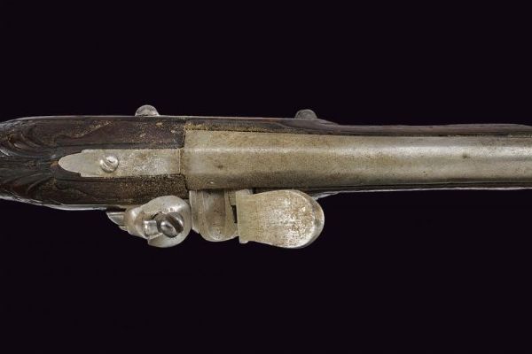 Pistola a pietra focaia  - Asta La Collezione di Armi Antiche di un Gentiluomo Californiano - Associazione Nazionale - Case d'Asta italiane