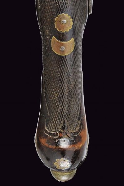 Pistola a pietra focaia  - Asta La Collezione di Armi Antiche di un Gentiluomo Californiano - Associazione Nazionale - Case d'Asta italiane