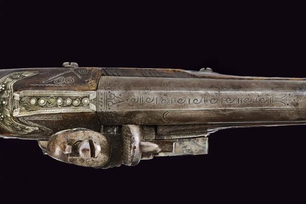 Pistola a pietra focaia  - Asta La Collezione di Armi Antiche di un Gentiluomo Californiano - Associazione Nazionale - Case d'Asta italiane