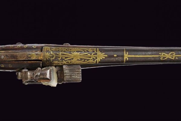 Pistola alla micheletta  - Asta La Collezione di Armi Antiche di un Gentiluomo Californiano - Associazione Nazionale - Case d'Asta italiane