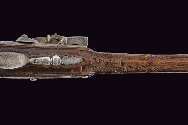 Pistola a pietra focaia  - Asta La Collezione di Armi Antiche di un Gentiluomo Californiano - Associazione Nazionale - Case d'Asta italiane