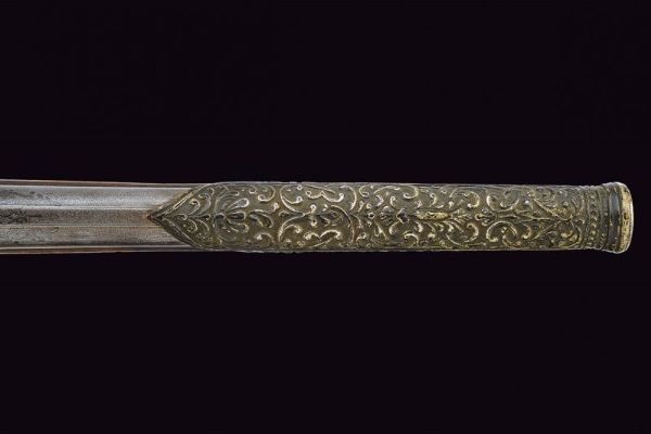 Bellissima pistola a pietra focaia in stile Ali Pasha con fornimenti in argento  - Asta La Collezione di Armi Antiche di un Gentiluomo Californiano - Associazione Nazionale - Case d'Asta italiane