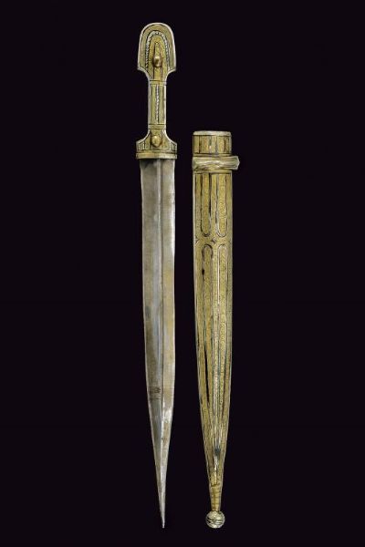 Kindjal  - Asta La Collezione di Armi Antiche di un Gentiluomo Californiano - Associazione Nazionale - Case d'Asta italiane
