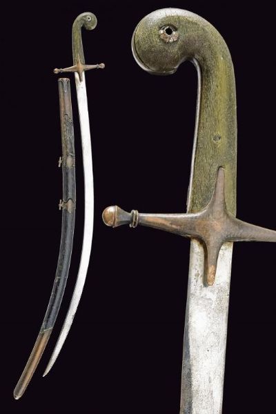 Shamshir  - Asta La Collezione di Armi Antiche di un Gentiluomo Californiano - Associazione Nazionale - Case d'Asta italiane