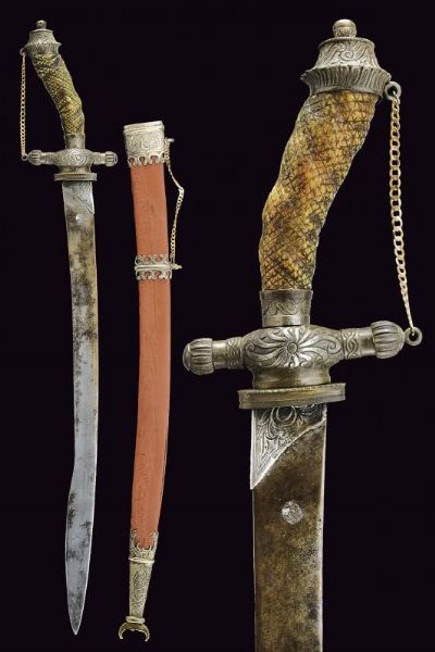 Interessante paloscio da caccia  - Asta La Collezione di Armi Antiche di un Gentiluomo Californiano - Associazione Nazionale - Case d'Asta italiane