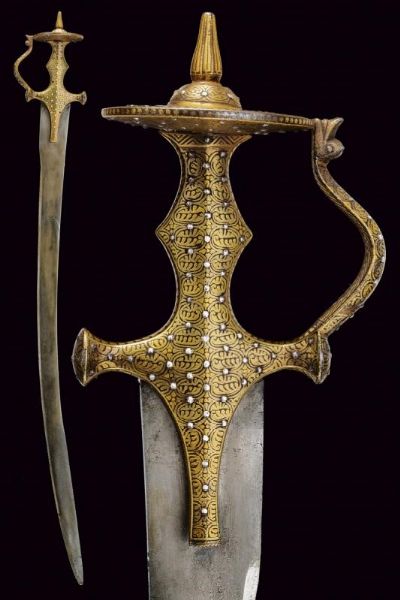 Bel tulvar  - Asta La Collezione di Armi Antiche di un Gentiluomo Californiano - Associazione Nazionale - Case d'Asta italiane