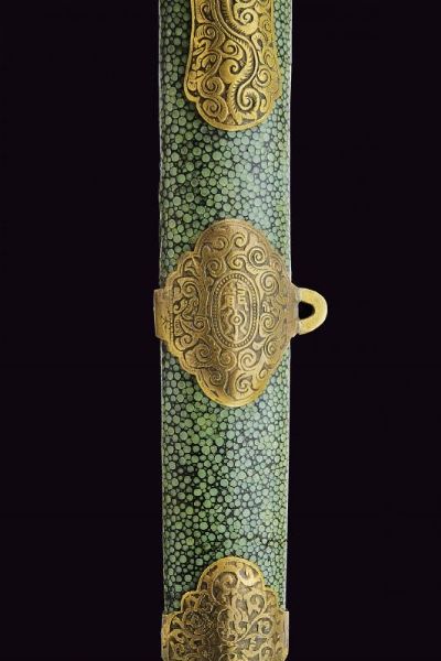 Spada corta doppia (Jian)  - Asta La Collezione di Armi Antiche di un Gentiluomo Californiano - Associazione Nazionale - Case d'Asta italiane