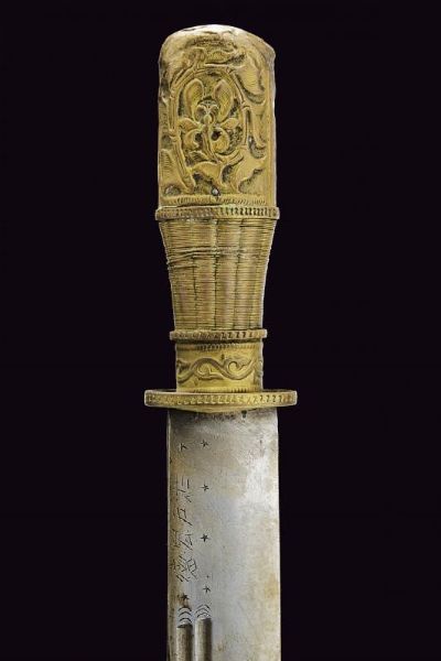 Daga con fodero  - Asta La Collezione di Armi Antiche di un Gentiluomo Californiano - Associazione Nazionale - Case d'Asta italiane