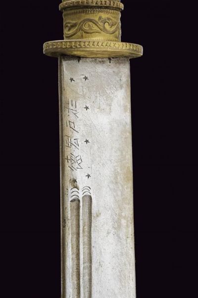 Daga con fodero  - Asta La Collezione di Armi Antiche di un Gentiluomo Californiano - Associazione Nazionale - Case d'Asta italiane