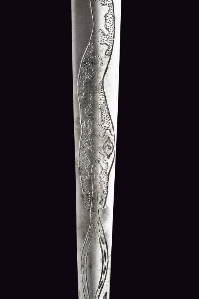 Lungo pugnale  - Asta La Collezione di Armi Antiche di un Gentiluomo Californiano - Associazione Nazionale - Case d'Asta italiane