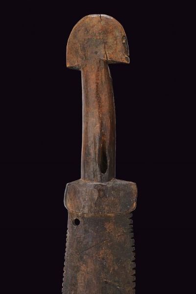 Spada cerimoniale di legno  - Asta La Collezione di Armi Antiche di un Gentiluomo Californiano - Associazione Nazionale - Case d'Asta italiane