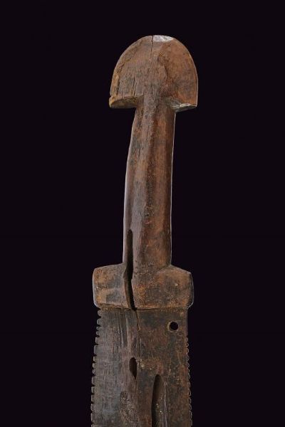 Spada cerimoniale di legno  - Asta La Collezione di Armi Antiche di un Gentiluomo Californiano - Associazione Nazionale - Case d'Asta italiane