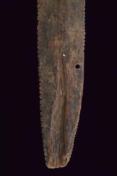 Spada cerimoniale di legno  - Asta La Collezione di Armi Antiche di un Gentiluomo Californiano - Associazione Nazionale - Case d'Asta italiane