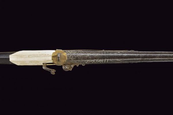 Fucile a miccia tipo torador  - Asta La Collezione di Armi Antiche di un Gentiluomo Californiano - Associazione Nazionale - Case d'Asta italiane